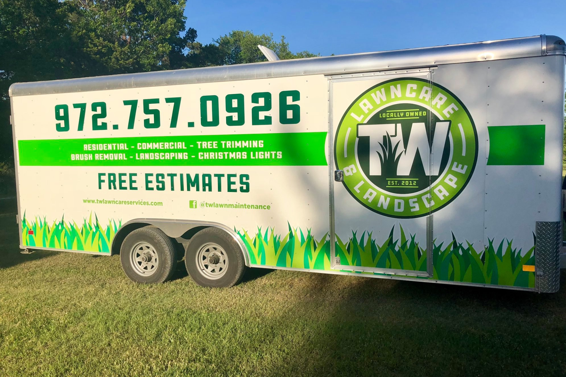 TW Lawn Care Trailer